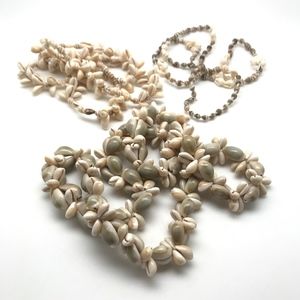 Shell Necklaces from The Islands - Set of 3
